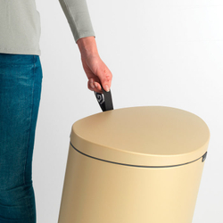 Мусорный бак с педалью 40л FB Brabantia Минерально-золотой