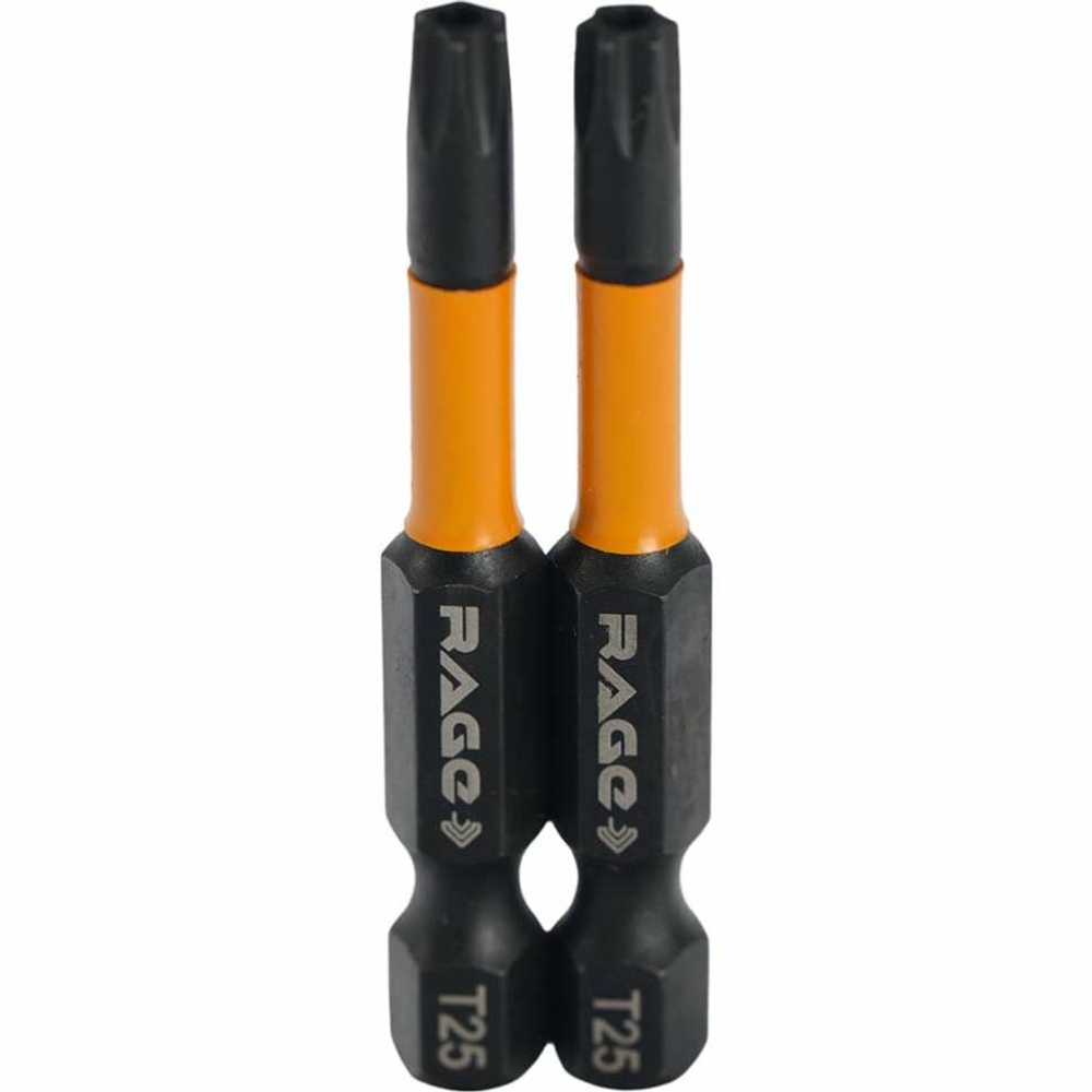 Биты торсионные TORX T25 x 50 мм 2 шт