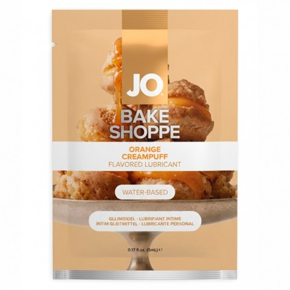 Вкусовой лубрикант JO BAKE SHOPPE, апельсиновый профитроль, 5 мл