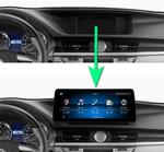 Магнитола для Lexus ES250 2012-2015 (взамен монохром экрана) - Kuberg SF-16ESL монитор 12.3" в стиле BMW на Android 13, Быстрая, CarPlay, 4G SIM-слот
