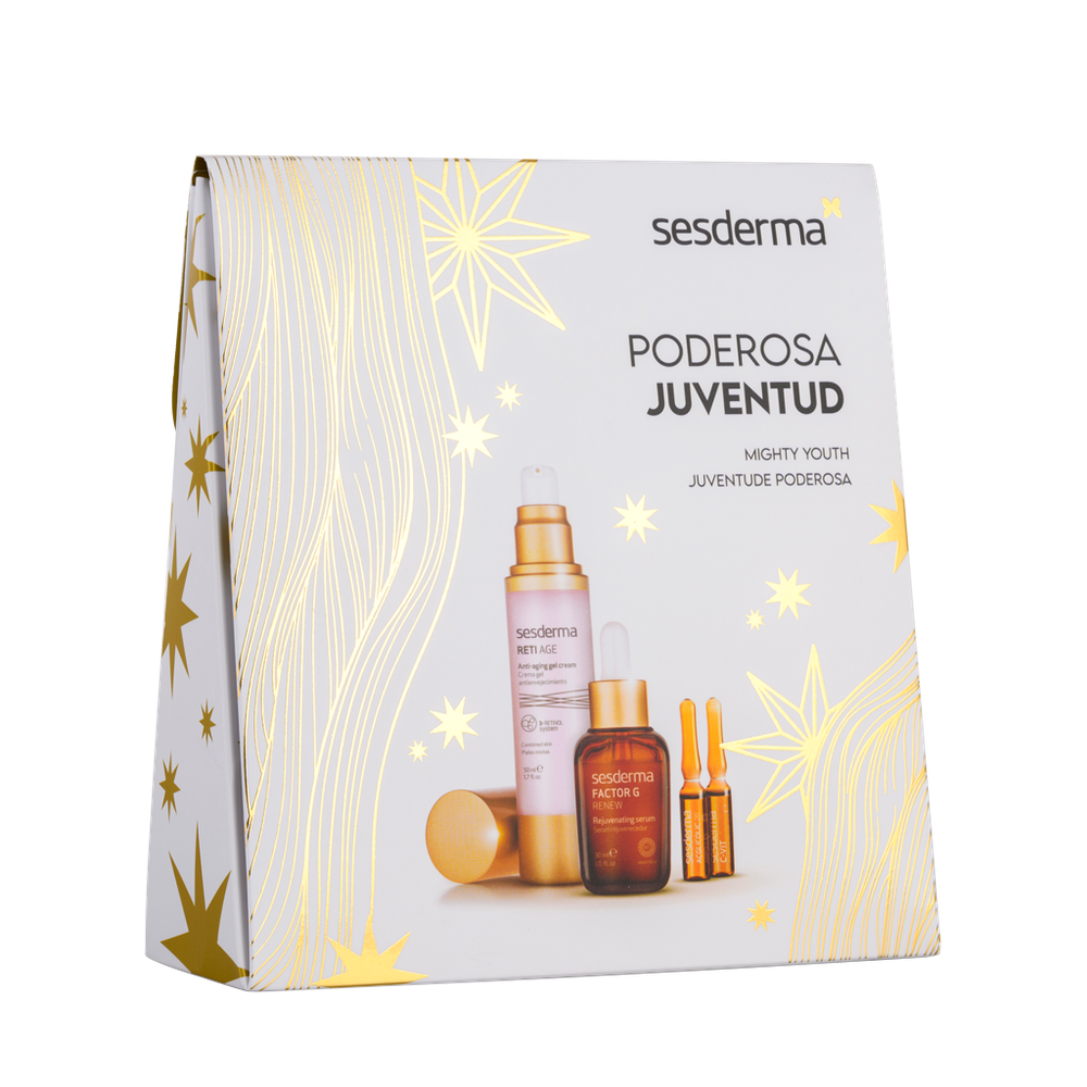 НАБОР PODEROSA JUVENTUD, 30 мл + 50 мл + 2*1.5 мл + 3*1.5мл