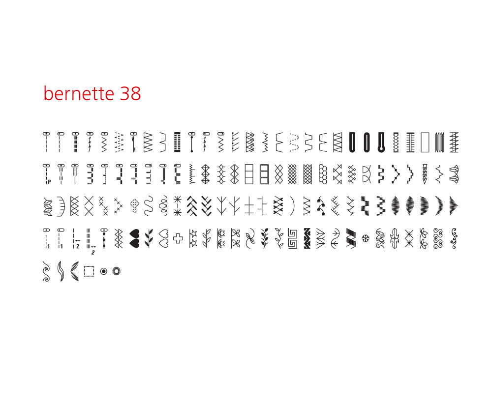 Швейная машина Bernette b38