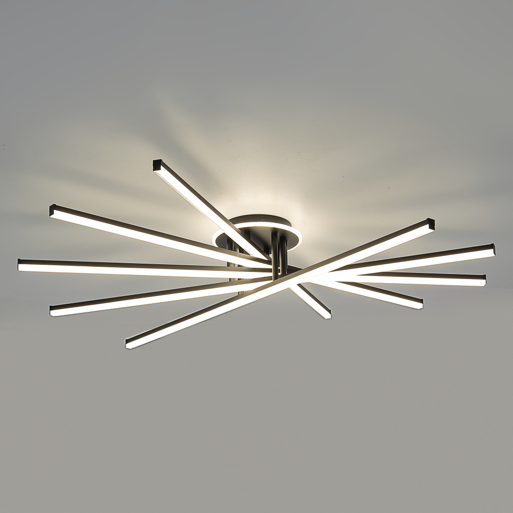 Citilux TRENT CL203651 LED Люстра с пультом Чёрная