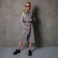 Платье трикотажное Bb team "Пепел" женское
