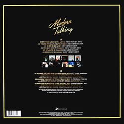 Modern Talking. Back For Gold - The New Versions (Clear LP) Limited Edition Новая запечатанная виниловая пластинка Модерн Токинг. The 1st Album