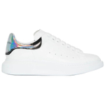 Alexander McQueen Oversized Sneakers "White Black Silver"