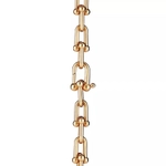 Колье из жёлтого золота с жемчугом, Tiffany ⚜️Hard Wear Pearl