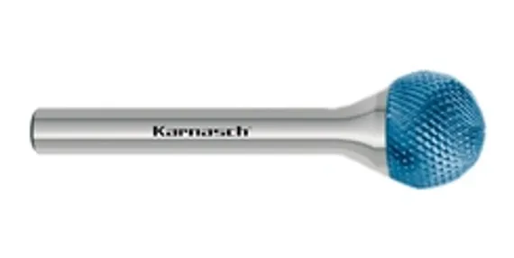 Борфреза твердосплавная Karnasch форма C, 8х20х6х65 мм, насечка HP-3 PRO, без покрытия, арт. 11.4092-020