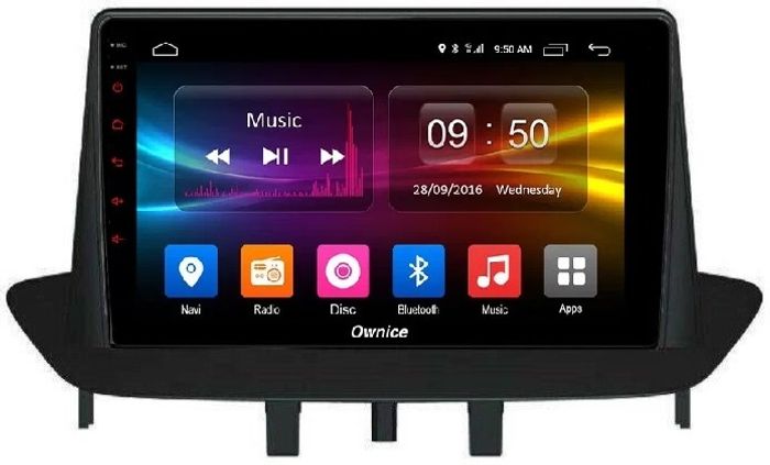 Магнитола для Renault Fluence/ Megane 2009-2017 - Kuberg SF-9997-L IPS, Android 10, 4G SIM-слот