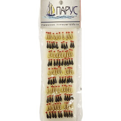 Набор мормышек "Парус" (100 шт. в упаковке) №4