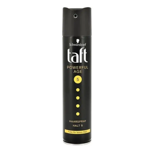 Лак для волос Taft "POWERFUL AGE" мега сильная фиксация #5 Schwarzkopf 250мл