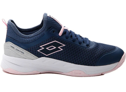Женские Кроссовки теннисные Lotto Mirage 500 II ALR - dark denim/pink cherry/silver metal 2