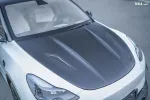 Карбоновый капот для Tesla Model Y 2020+ тесла У накладка на капот