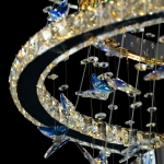 Подвесная светодиодная люстра Citilux Etera CL322090