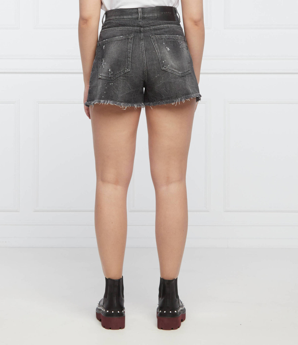 шорты callie DONDUP - made in Italy - черный(DP639 DFE250D CQ1)