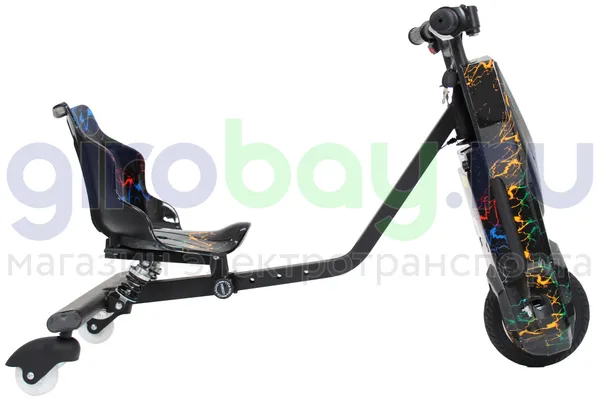 Электро Дрифт-карт IKINGI Drift Cart P2 250W (36V/4.4Ah) - Цветная молния фото №6
