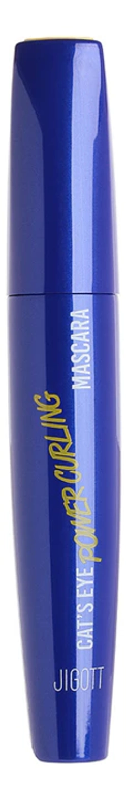 Jigott Cat's Eye Power Curling Mascara, 12g Подкручивающая тушь для ресниц 12гр
