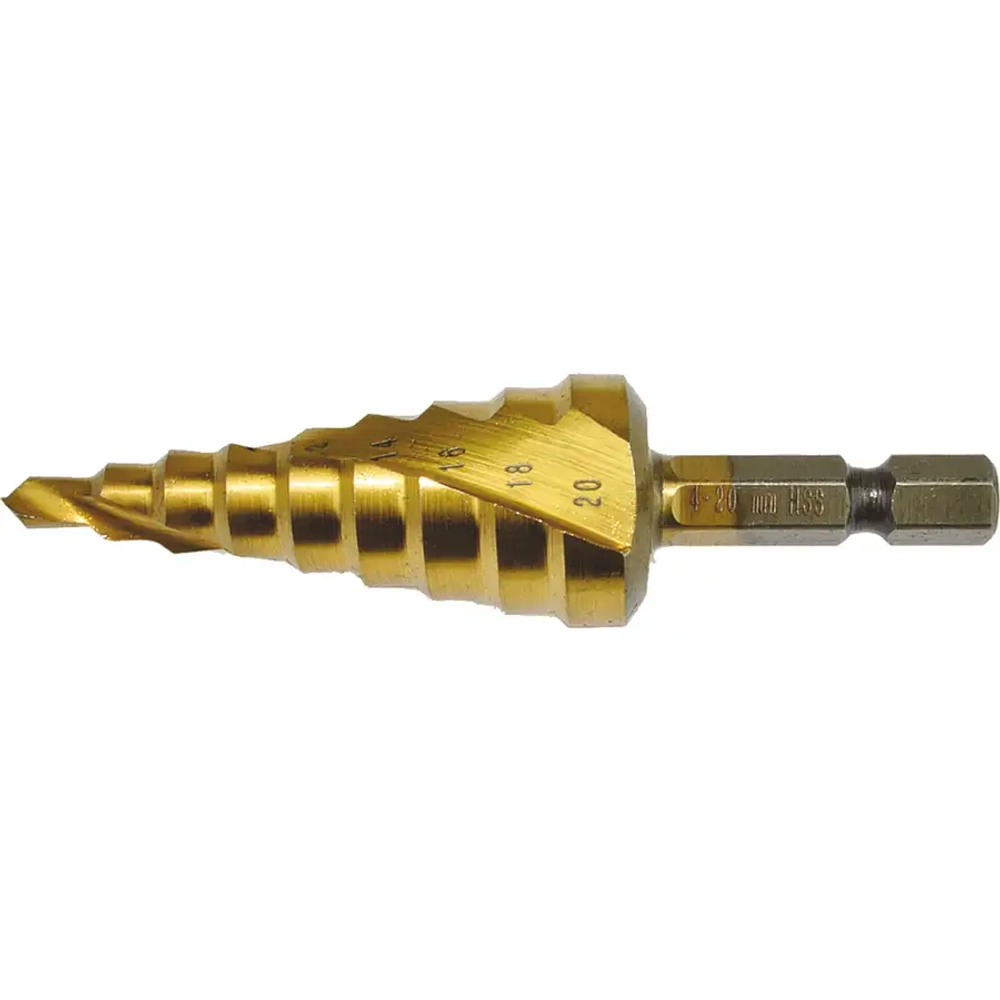 Ступенчатое сверло 4—20 мм Makita D-40185