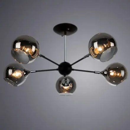 Потолочная люстра Arte Lamp LAGOS A2708PL-5BK, 5хE27