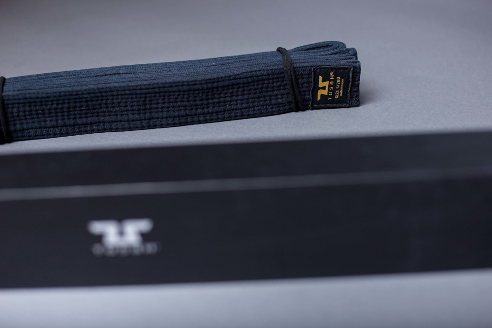 Пояс для тхэквондо Tusah черный Special Edition Black Belt