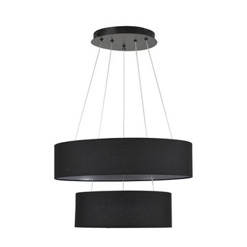 Люстра подвесная 55W 3000-6000K 8373/55L черный SAVA Lumion