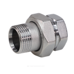 Соединитель латунь хром американка Ду 40 (1 1/2") прямой ВР/НР R18 Giacomini R18X017