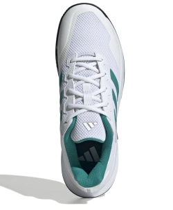 Теннисные кроссовки Adidas GameCourt 2 M - cloud white/pure teal/core black