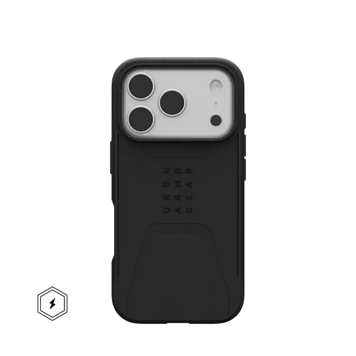 UAG Civilian with MagSafe Series Case for Apple iPhone 17 Pro Black (Чёрный)