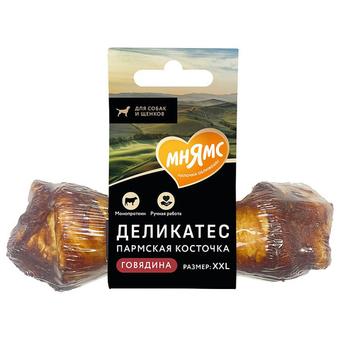 Лакомство для собак Мнямс Деликатес Пармская косточка размер XXL 120 г