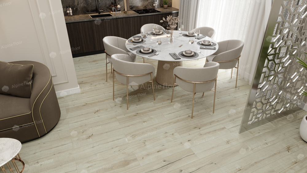 Ламинат Alpine Floor Aqua Life Дуб Гитхорн LF103-07