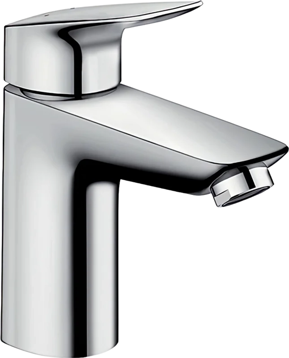 Смеситель для раковины hansgrohe Logis 100, без сливного гарнитура, хром