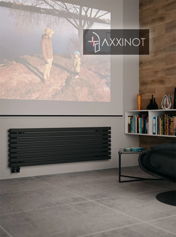 Axxinot Fortalla Z 1000 - горизонтальный трубчатый радиатор шириной 1000 мм