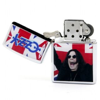 Зажигалка сувенирная Ozzy Osbourne на фоне британского флага (511)
