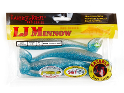 Виброхвосты съедобные LJ Pro Series MINNOW 5.5in (13,9 см), цв. T05, 4 шт.
