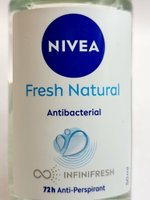 Роликовый антиперспирант  женский 72 ч  Nivea Fresh Natural 50 мл (Германия)