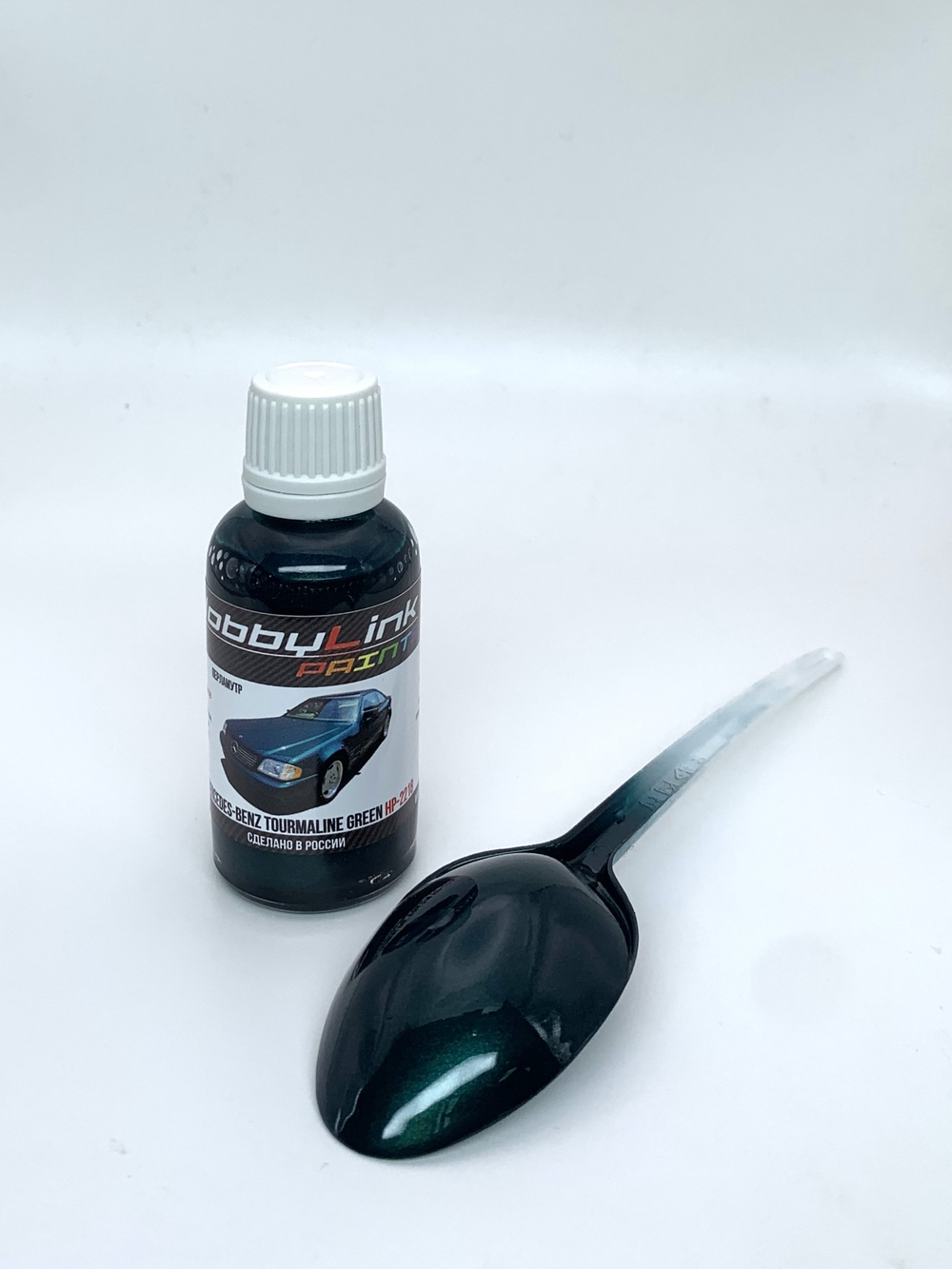 Краска лаковая HobbyLink Mercedes-Benz Tourmaline Green HP-2218