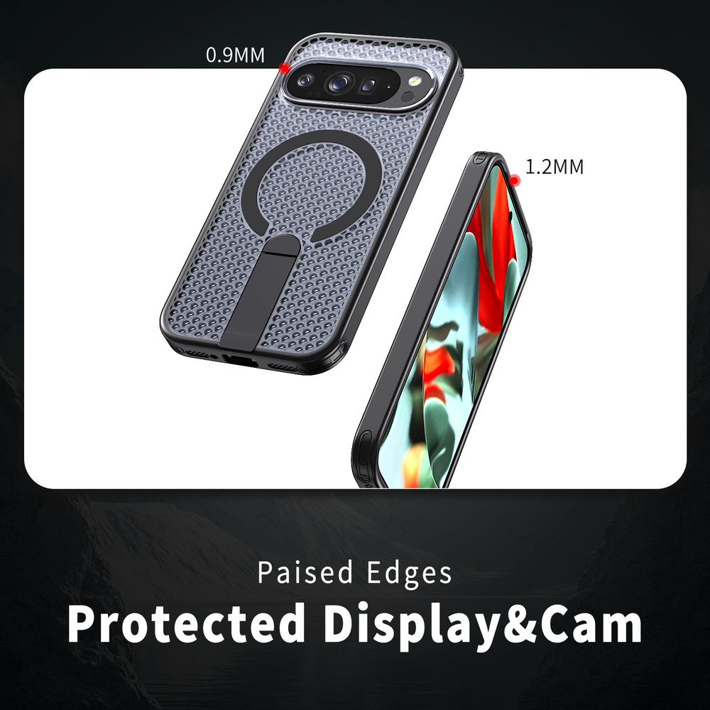 Прозрачный чехол Mesh Pro Magnetic Case для Google Pixel 9 Pro XL