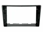 Комплект рамки с разъёмами 9" Toyota Avensis 250 2003-2008 черная