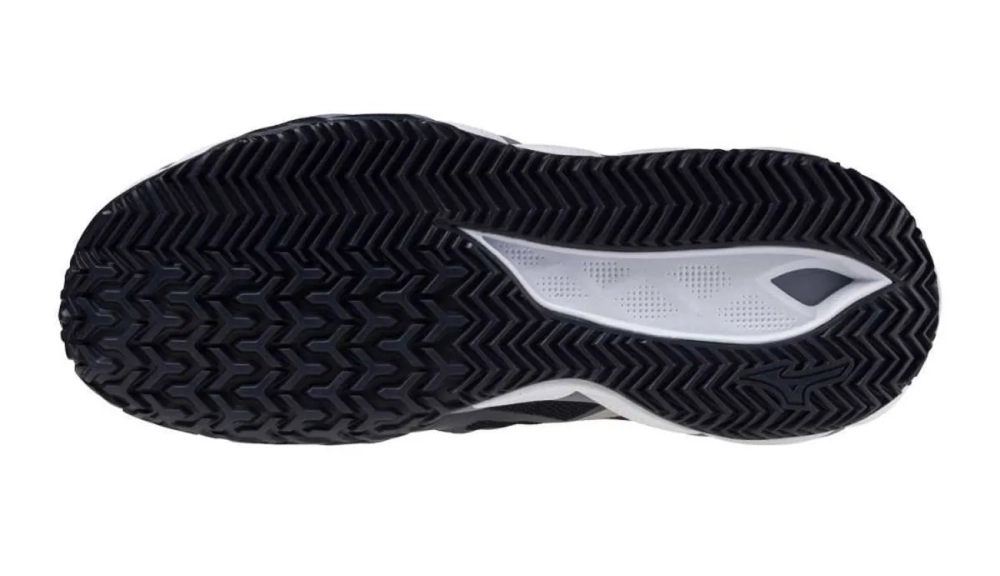 Теннисные кроссовки Mizuno Wave Enforce Tour 2 CC - odyssey gray/white/fiery coral 2