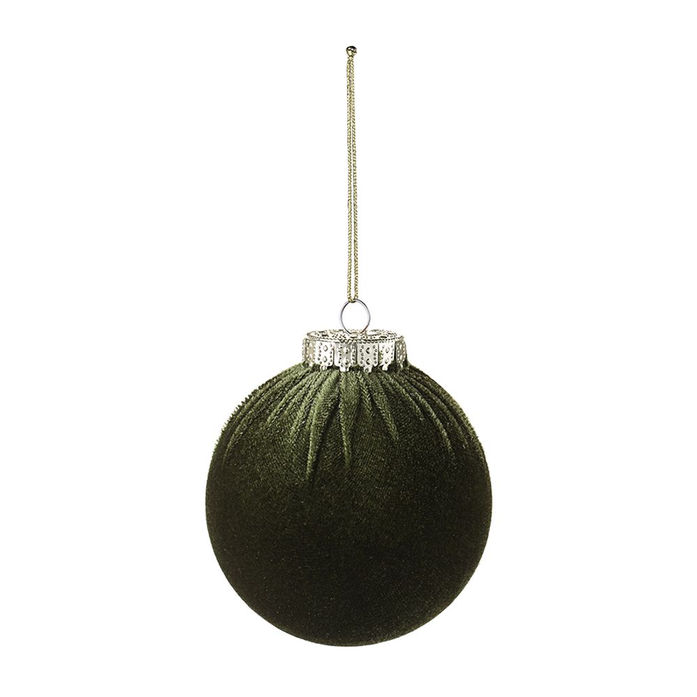 Набор ёлочных украшений Velvet Christmas из коллекции New Year Essential, 6 шт.