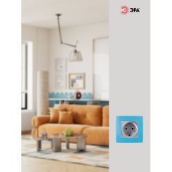 12-5001-28 ЭРА Рамка на 1 пост, Эра12, голубой | Эра 12