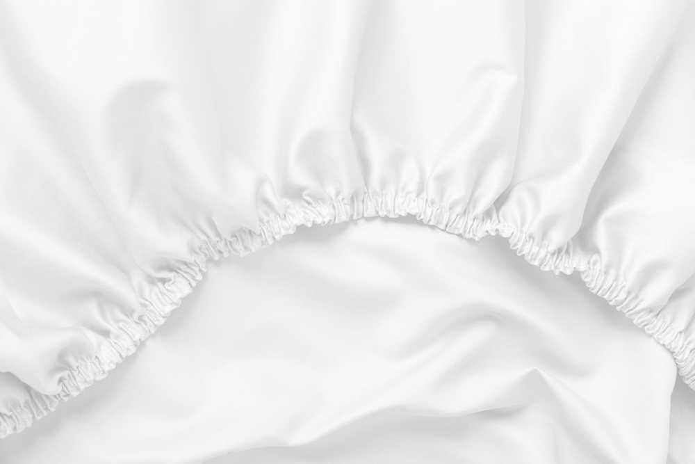 Простыня на резинке 160х200x40 German Grass Аллюр (Alpine White Allure)