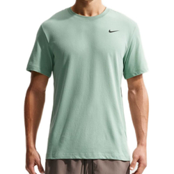 Теннисная футболка Nike Solid Dri-Fit Crew - steam/black