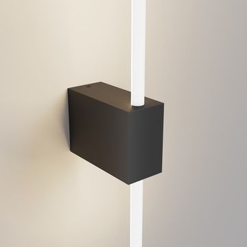 Настенный светодиодный светильник 6W 3000К C070WL-L6W3K чёрный/белый Pars Maytoni