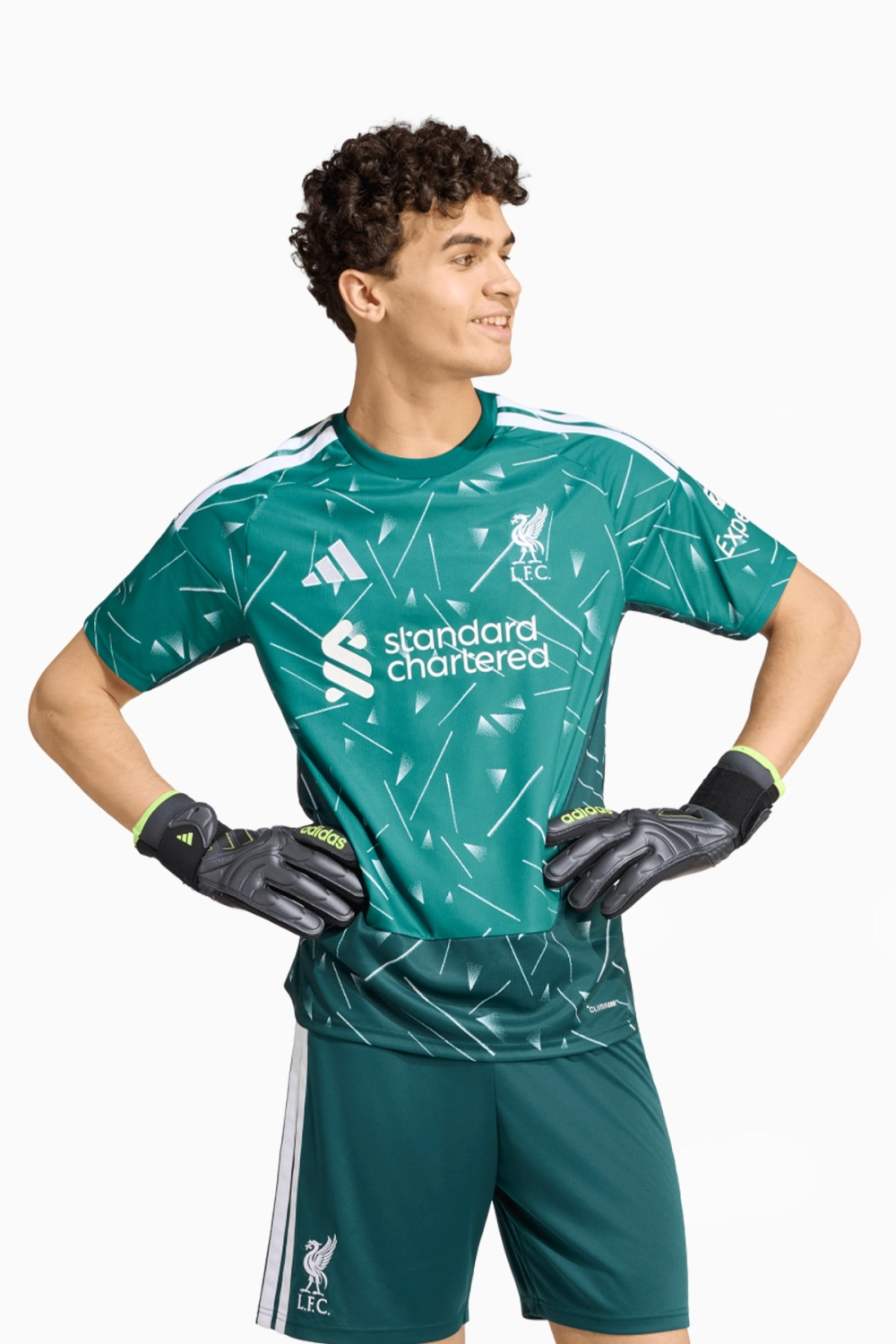 Футболка adidas Liverpool FC 226/27 Goalkeeper - зеленый