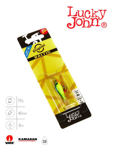 Балансир Lucky John BALTIC 4 с тр. 40мм/29 блистер