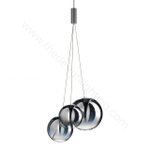 Pendant design lamp  Random by Studio Italia Design (Chrome)