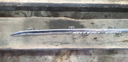 Молдинг заднего бампера Mercedes E-Class (W213) 16-20 Б/У Оригинал A2138850221