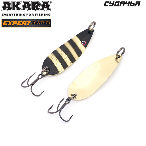 Блесна колебалка Akara Expert Судачья 80 мм 24 гр. 14/GO