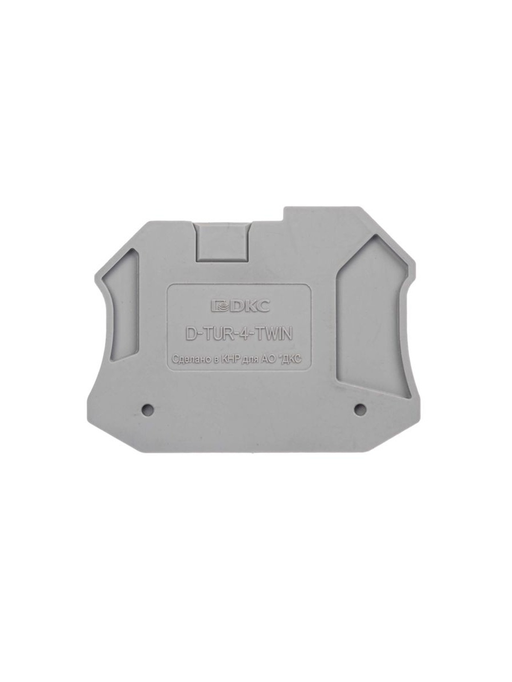 Изолятор торцевой для клемм TUR-2.5-TWIN (уп.100шт) DKC D-TUR-2.5-TWIN